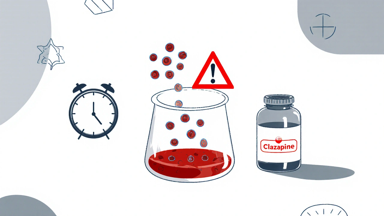 Agranulocytose médicamenteuse : risques d'infection et surveillance essentielle