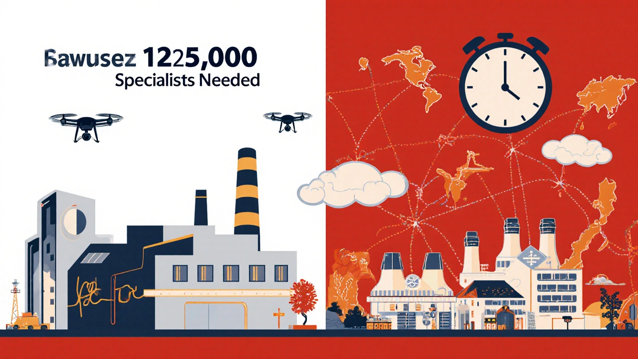 Production hybride locale et internationale avec des drones de livraison et une date butoir.