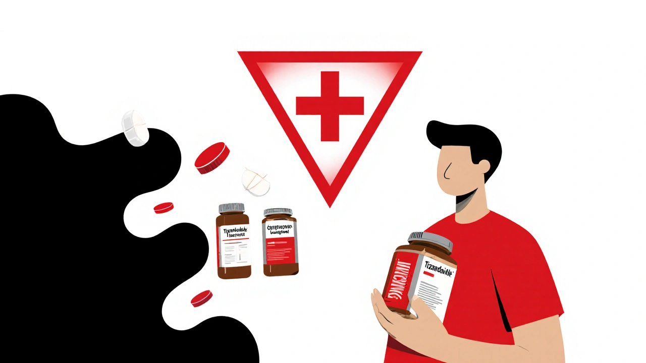 Tizanidine et Ciprofloxacine : Risque Sévère d'Hypotension et de Sédation