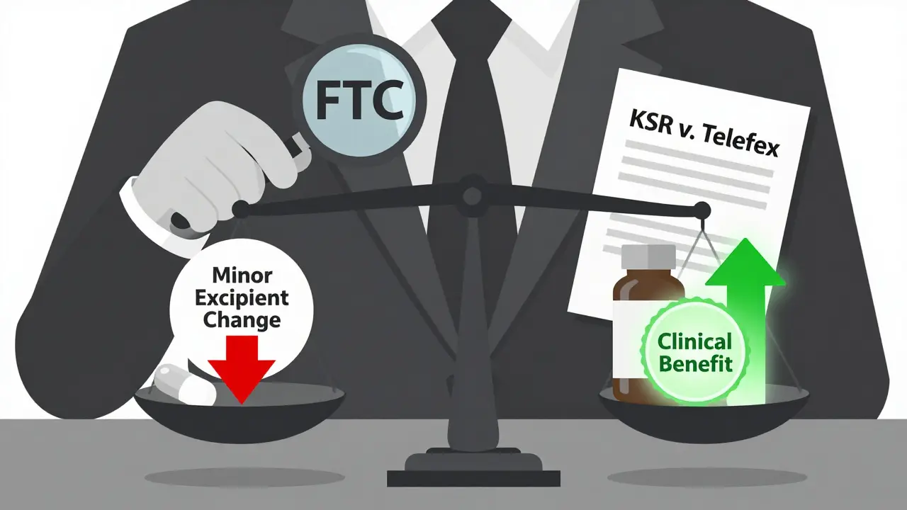 Balance entre une modification mineure et un bénéfice clinique réel, sous l'œil du régulateur.
