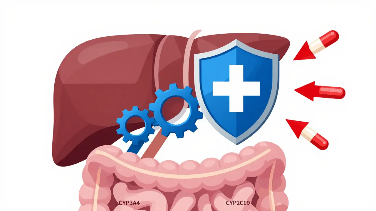 Quercetine et médicaments : comment les inhibitions enzymatiques modifient les niveaux de médicaments dans le sang