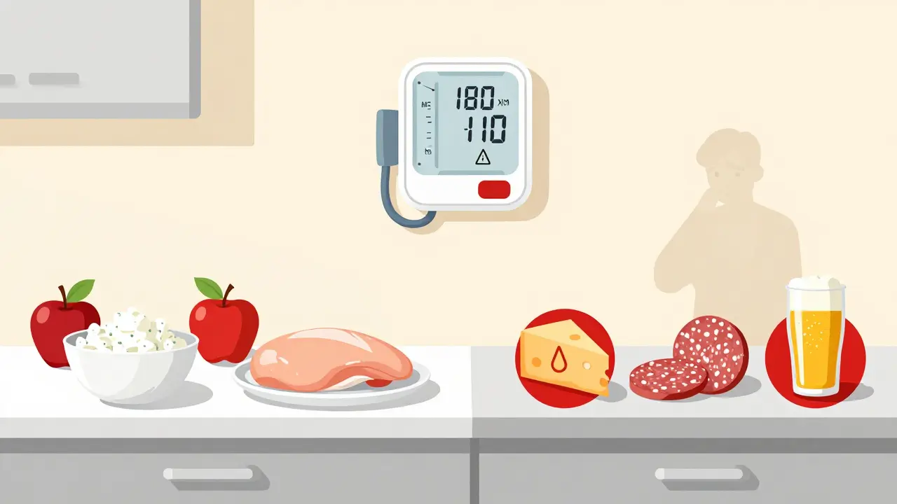 Restrictions alimentaires des IMAO : déclencheurs de tyramine et plan de sécurité