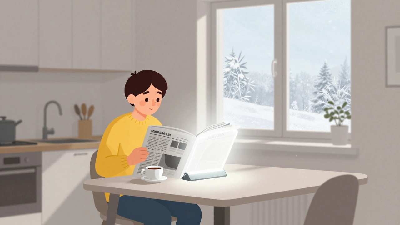 Trouble de dépression saisonnière : thérapie par lumière et dépression hivernale