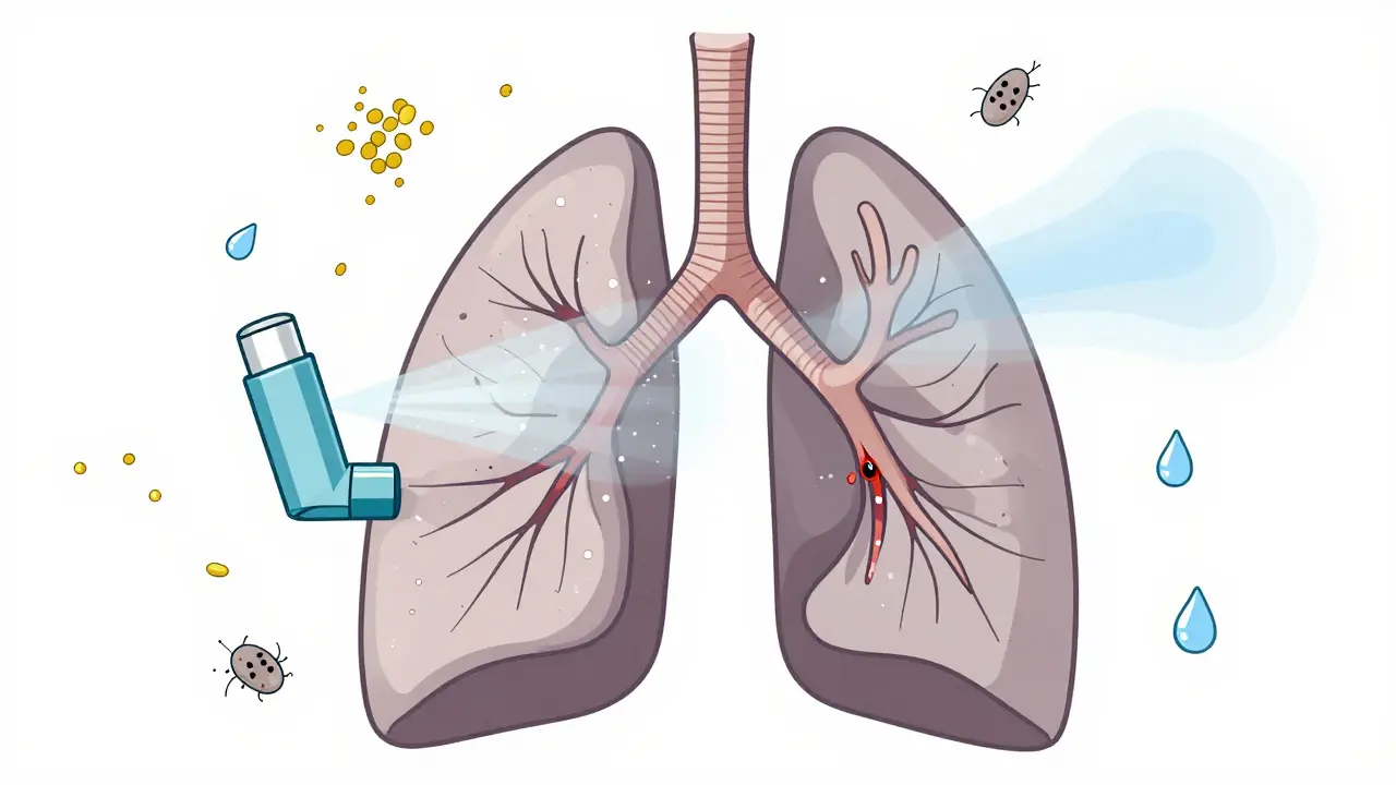 Asthma Basics: Types, Triggers, et Inhalateurs contre Médicaments Oraux