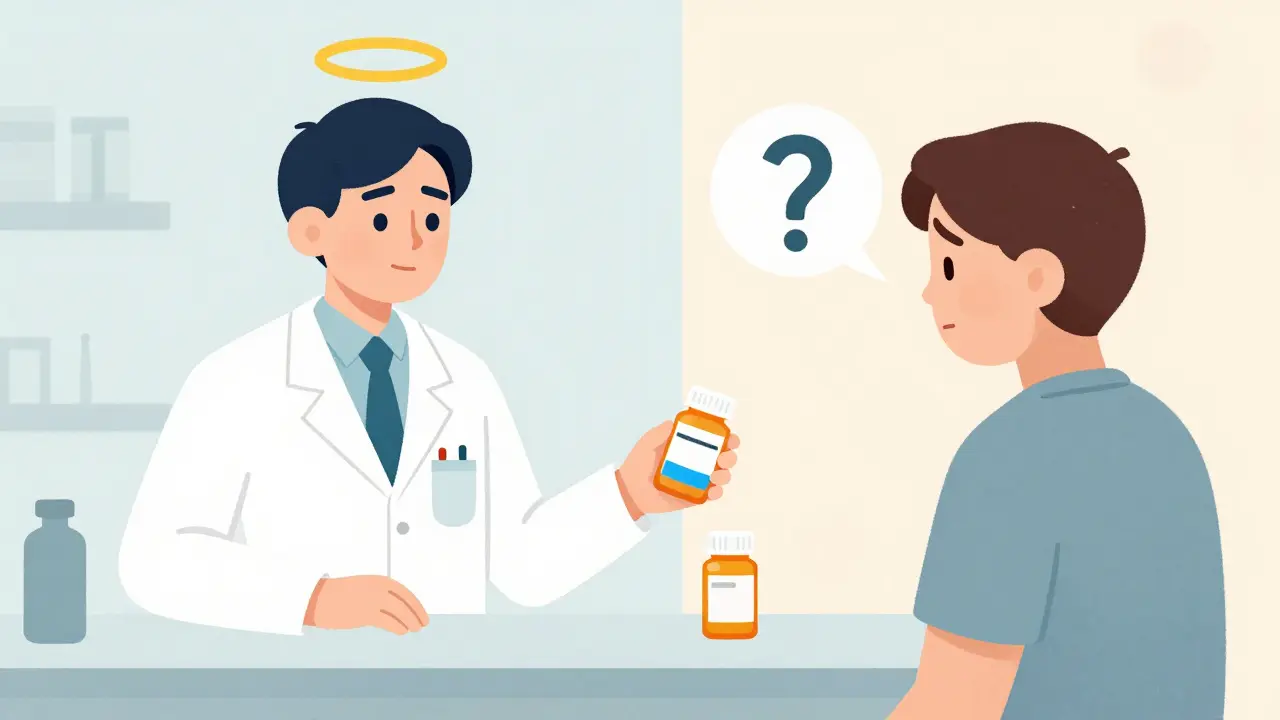 Comment la communication du clinicien influence les croyances des patients sur les médicaments génériques