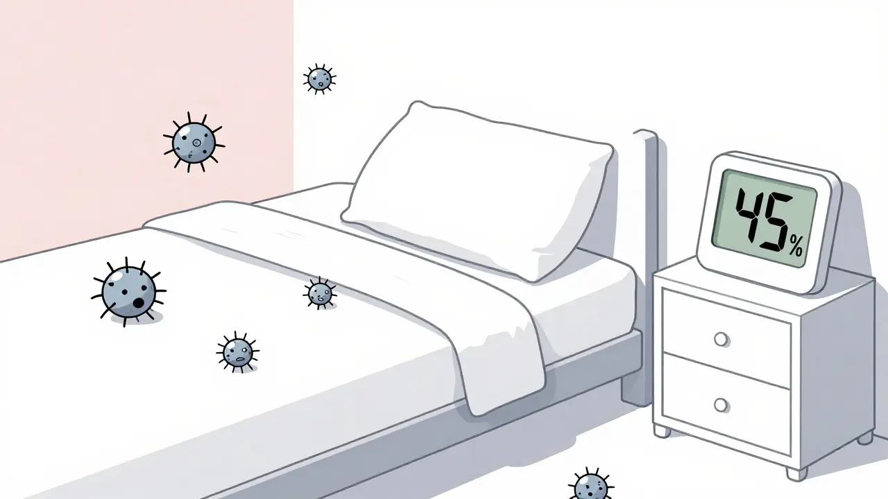 Contrôle des acariens : conseils pour les draps, l'humidité et le nettoyage