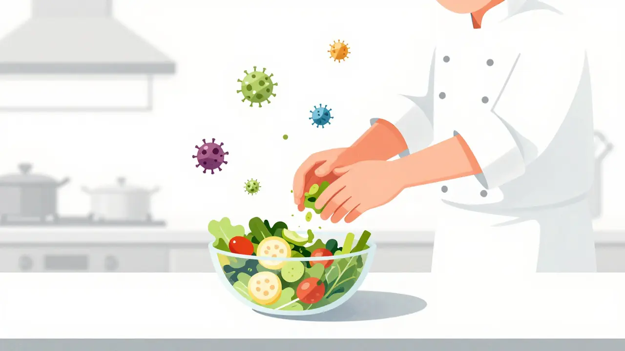 Hépatite A : transmission par les aliments et prophylaxie post-exposition