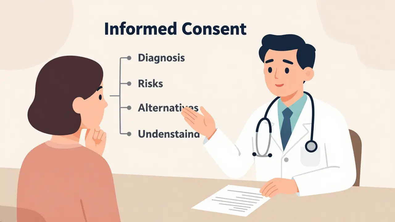 Lois sur le consentement affirmatif : ce qu'il faut vraiment savoir sur la permission des patients en cas de substitution