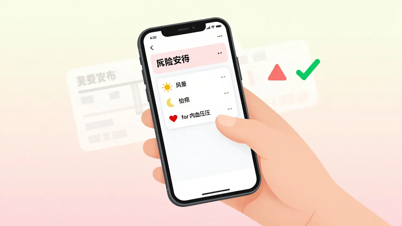 Une application mobile transforme une étiquette confusante en instructions claires et visuelles pour le patient.