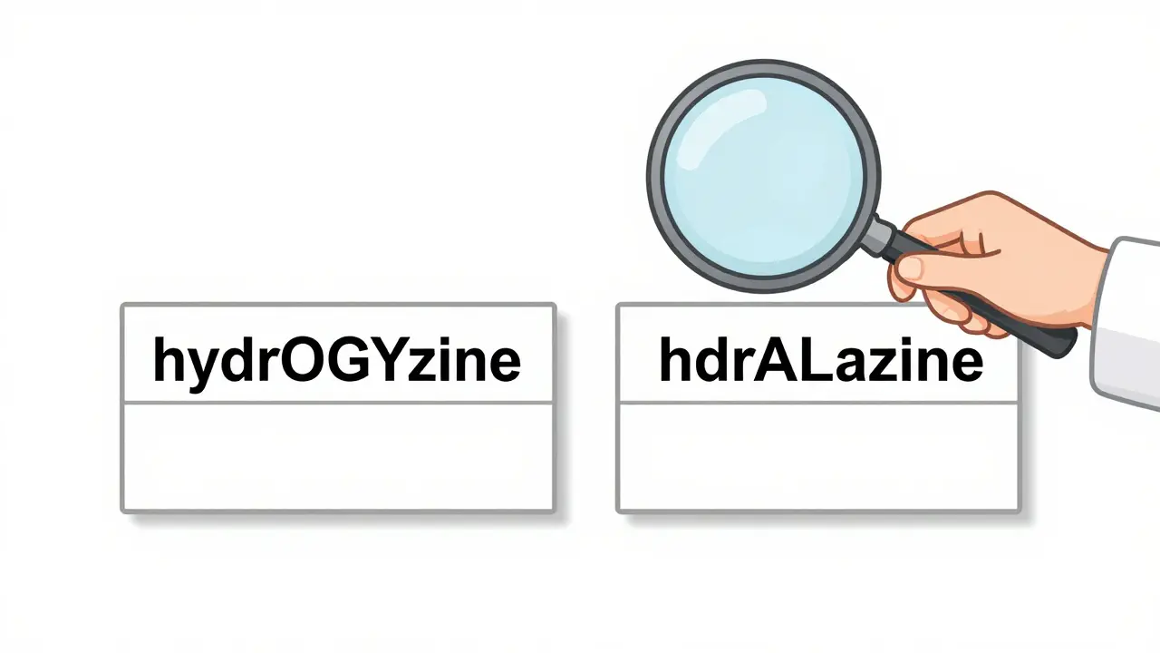 Comment identifier les noms ressemblants sur les étiquettes de prescription