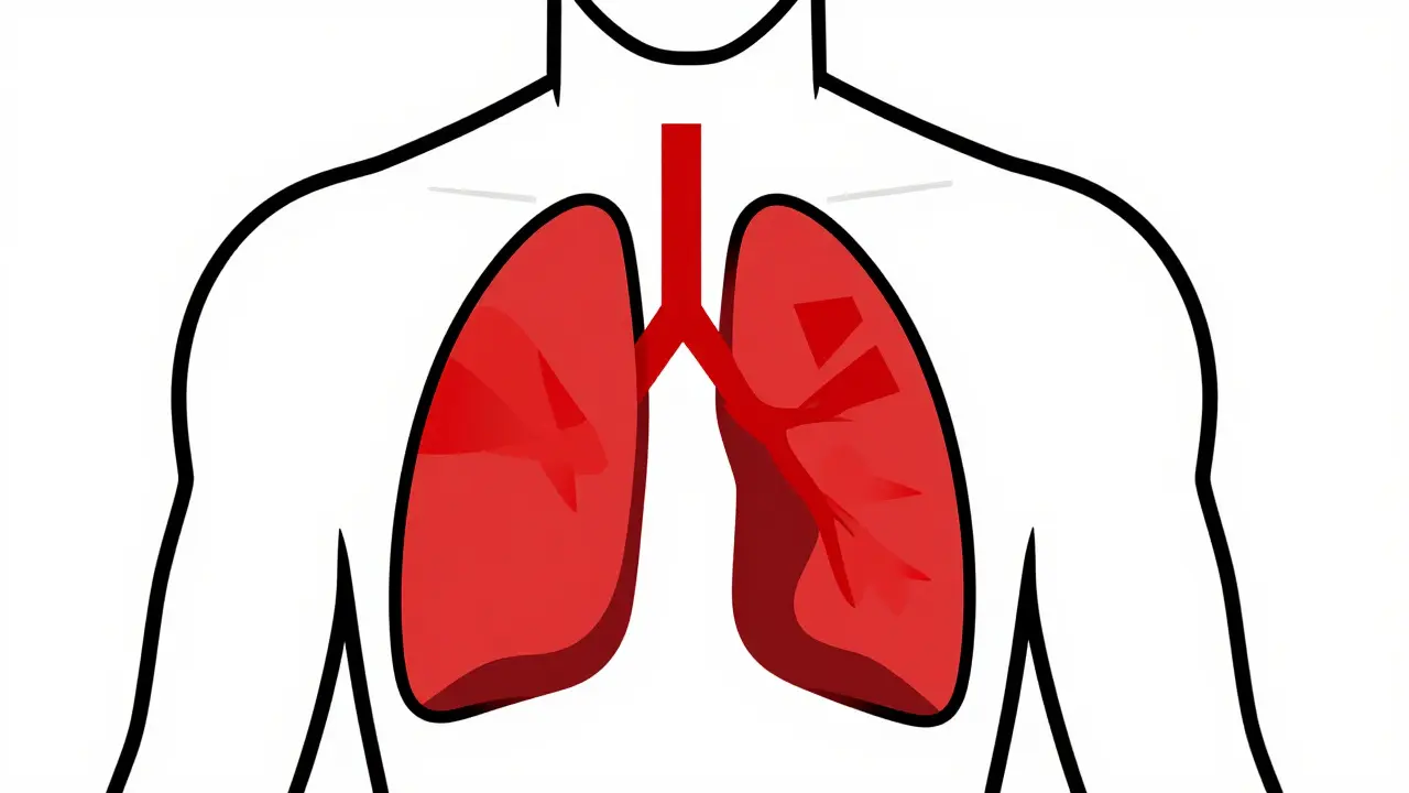 Pneumothorax : Symptômes d'un poumon effondré et gestes de premiers secours