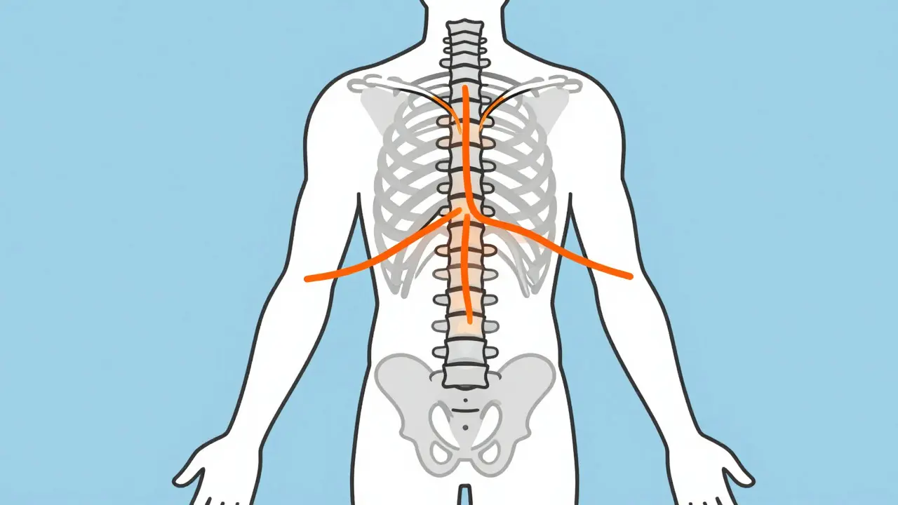 Radiculopathie cervicale et lombaire : comprendre la douleur nerveuse et les options de rééducation